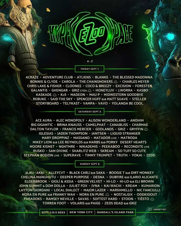 Electric Zoo 2023