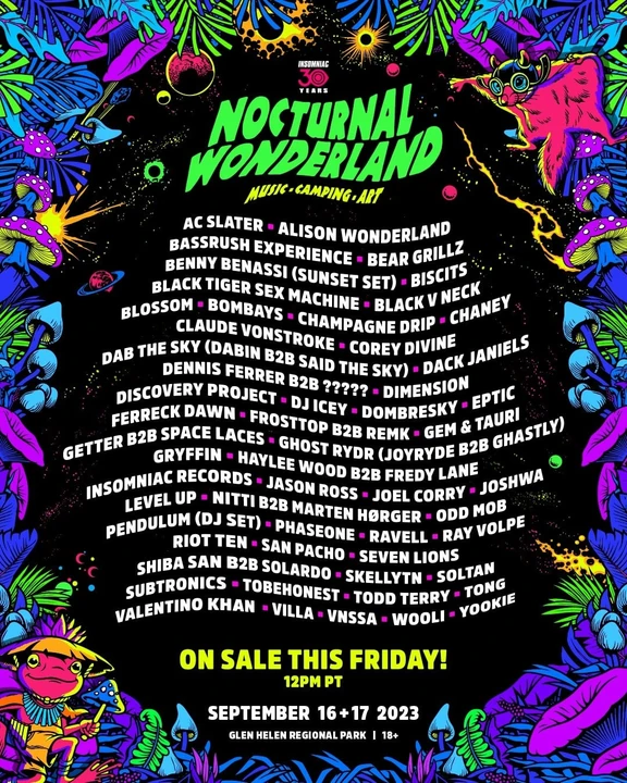 Nocturnal Wonderland 2023