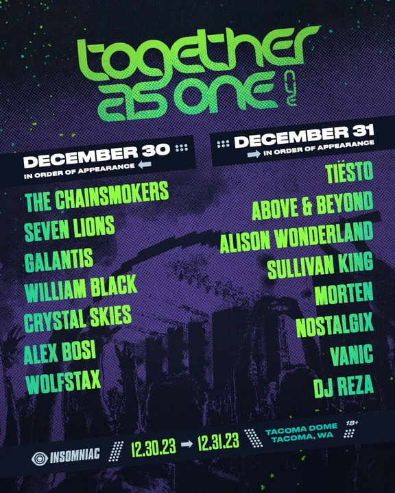 Together As One NYE 2023