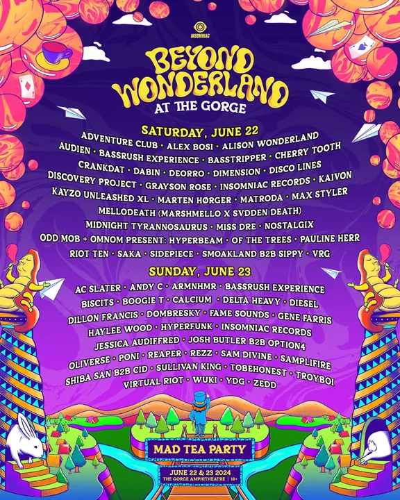 Beyond Wonderland at the Gorge 2024