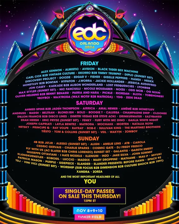 EDC Orlando 2024