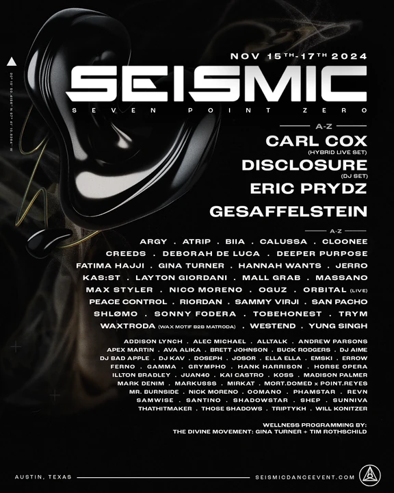 Seismic Dance Event 7.0 2024