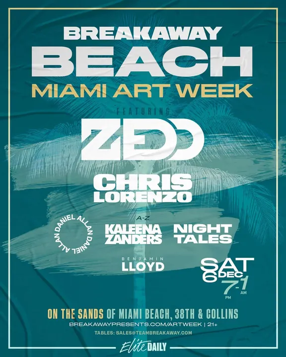 Breakaway Beach: Miami Art Week 2025