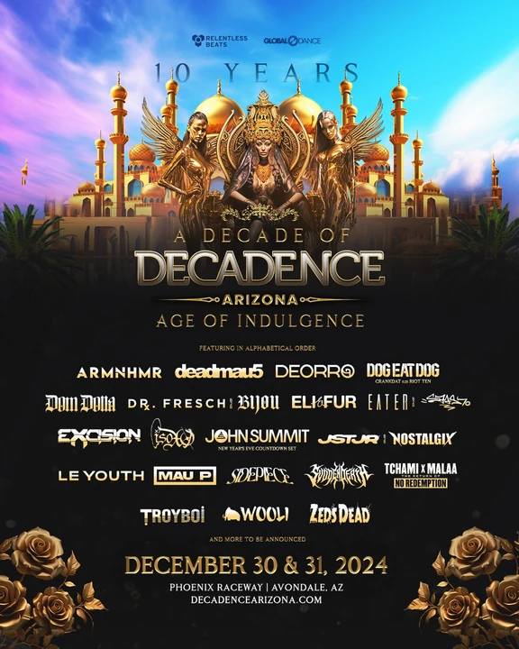 Decadence Arizona 2024