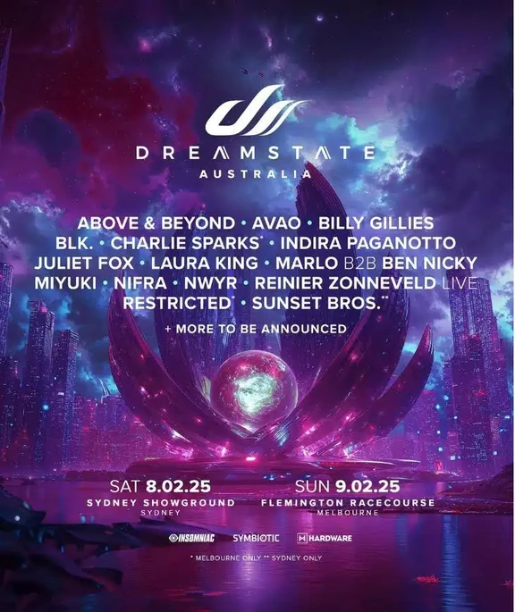 Dreamstate Australia Sydney 2025