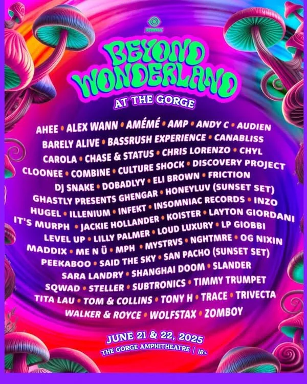 Beyond Wonderland at the Gorge 2025