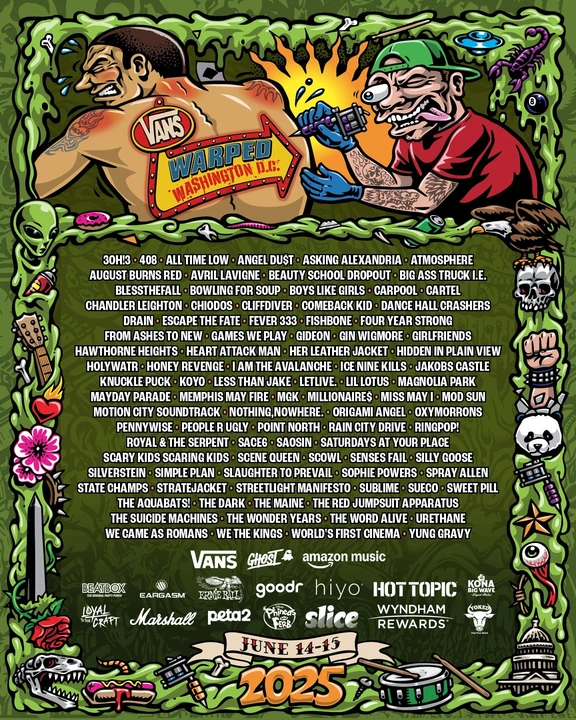 Warped Tour Washington DC 2025