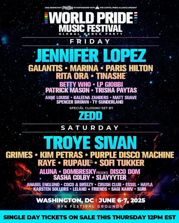 World Pride Music Festival 2025