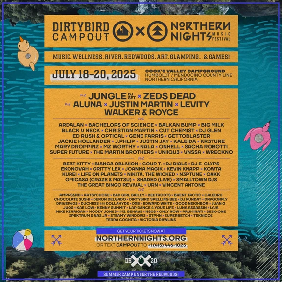 Dirtybird Campout x Northern Nights 2025