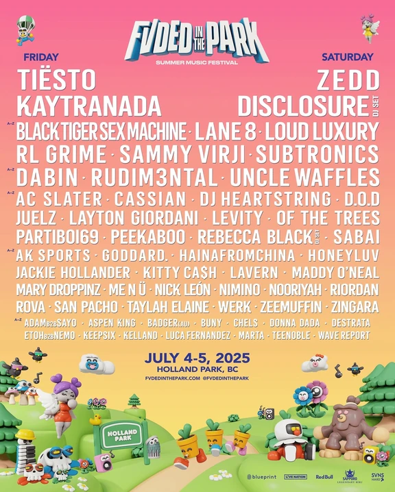 FVDED in the Park 2025