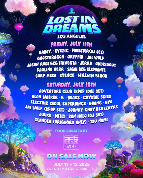 Lost in Dreams Los Angeles 2025