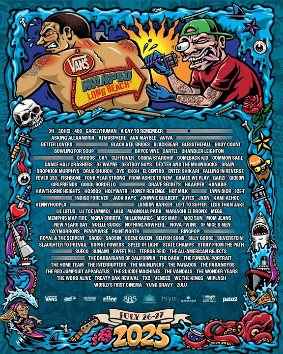Warped Tour Long Beach 2025