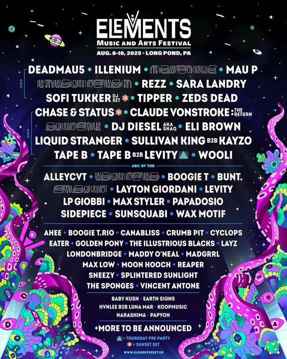 Elements Music and Arts Festival 2025