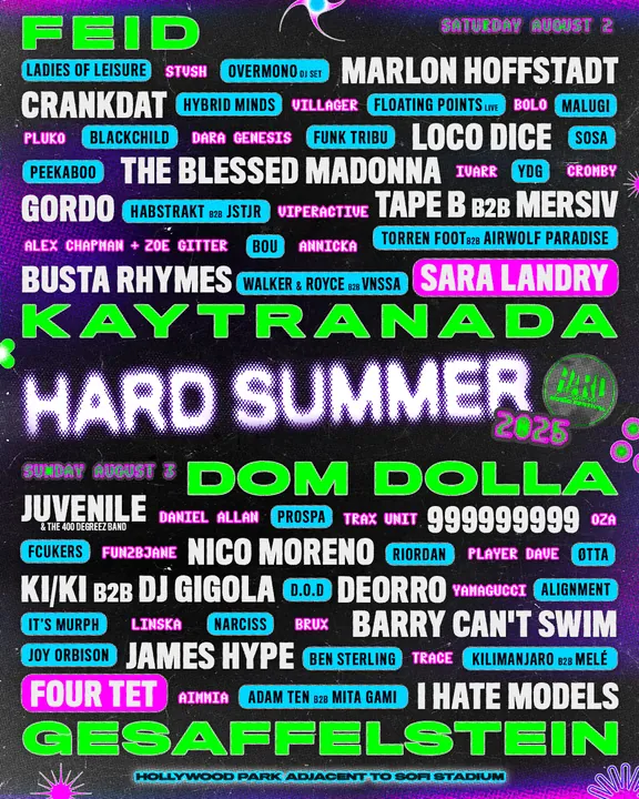 Hard Summer 2025