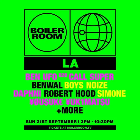 Boiler Room LA 2025 - Sunday