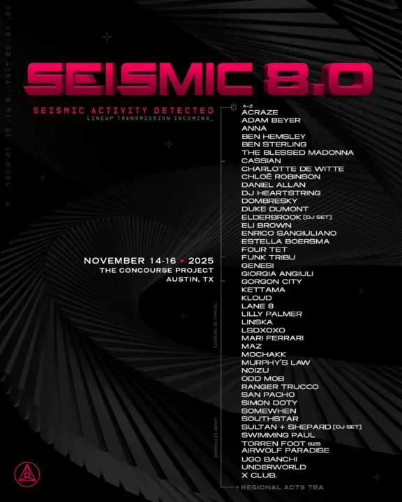 Seismic Dance Event 8.0 2025