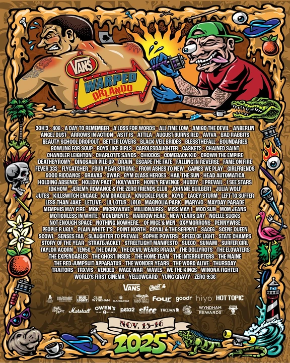 Warped Tour Orlando 2025