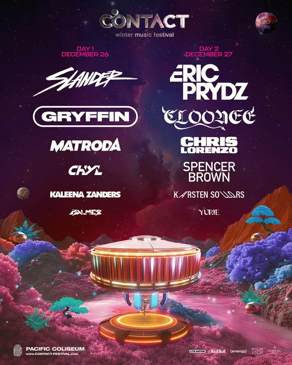 Contact Winter Music Festival 2025