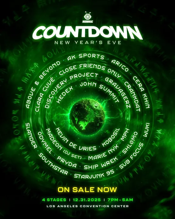 Countdown NYE 2025