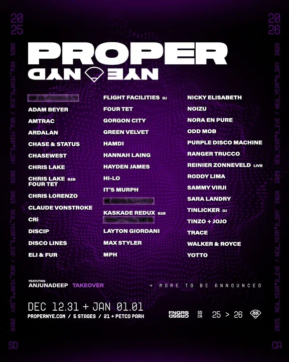 Proper NYE 2025