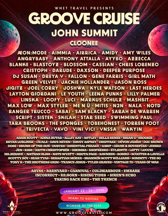 Groove Cruise Miami 2026