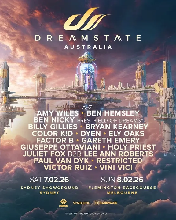 Dreamstate Australia Melbourne 2026