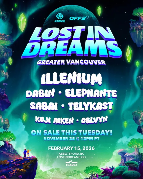 Lost in Dreams Greater Vancouver 2026