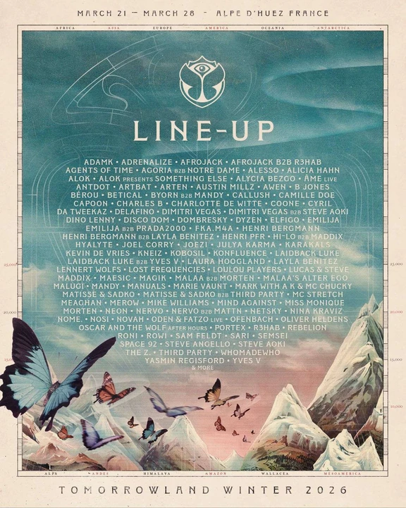 Tomorrowland Winter 2026