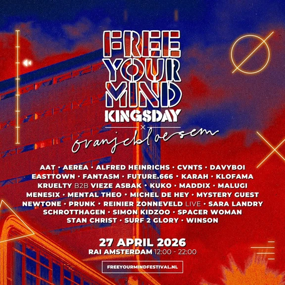 Free Your Mind x Oranjebloesem 2026