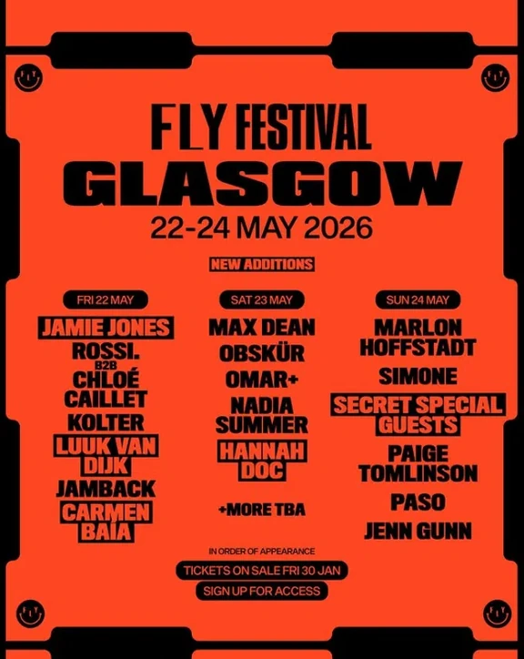 FLY Festival Glasgow 2026