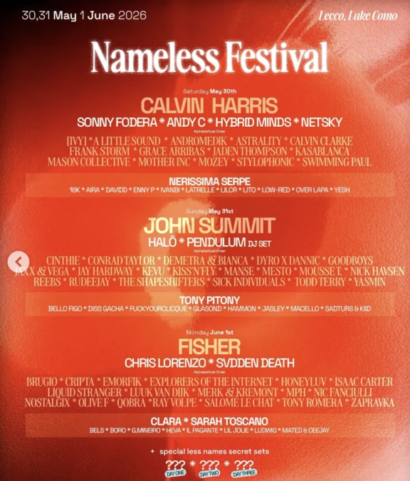 Nameless Festival 2026