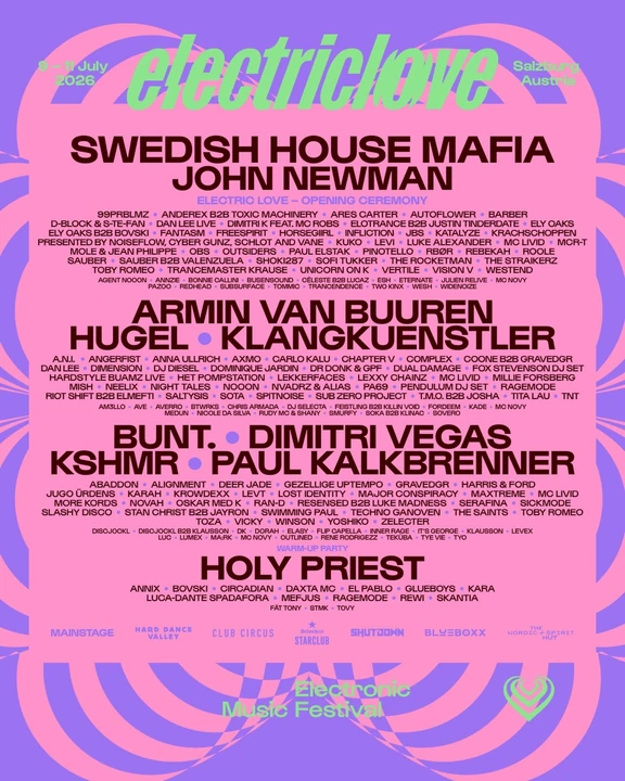 Electric Love Festival 2026