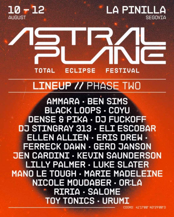 Astral Plane: Total Eclipse Festival 2026