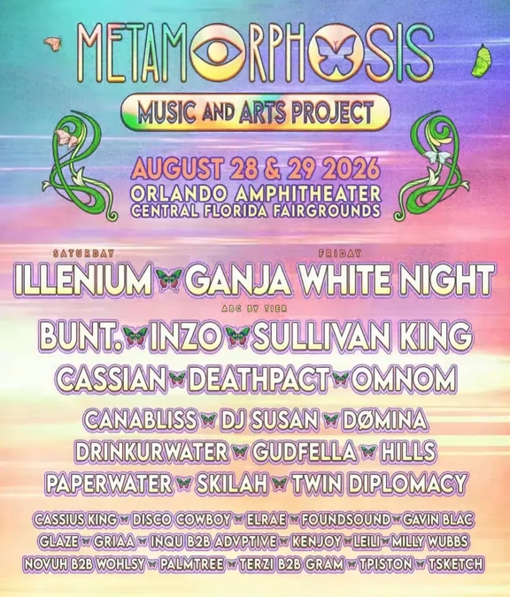 Metamorphosis Music and Arts Project 2026