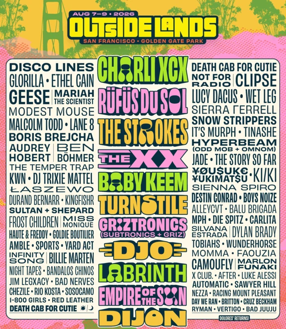 Outside Lands 2026