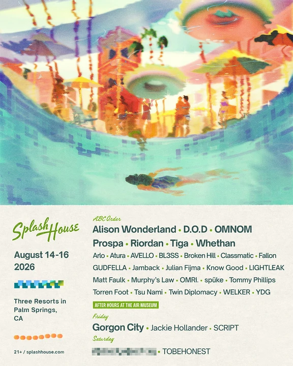 Splash House 2026 W2