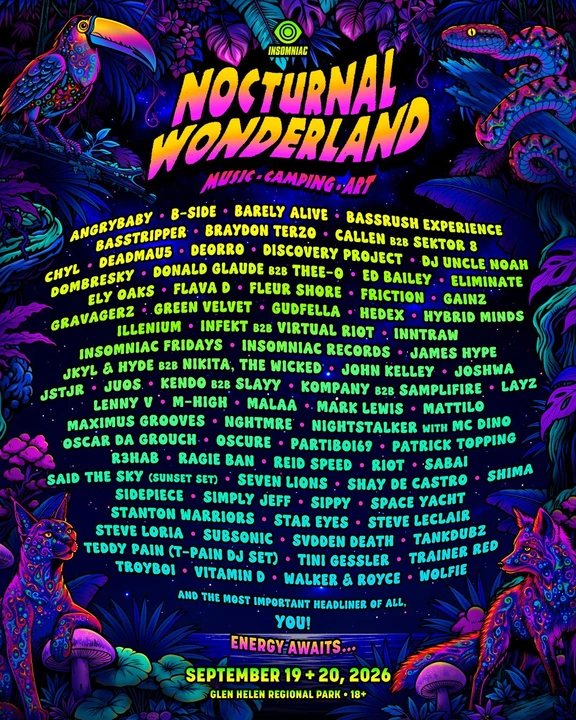 Nocturnal Wonderland 2026