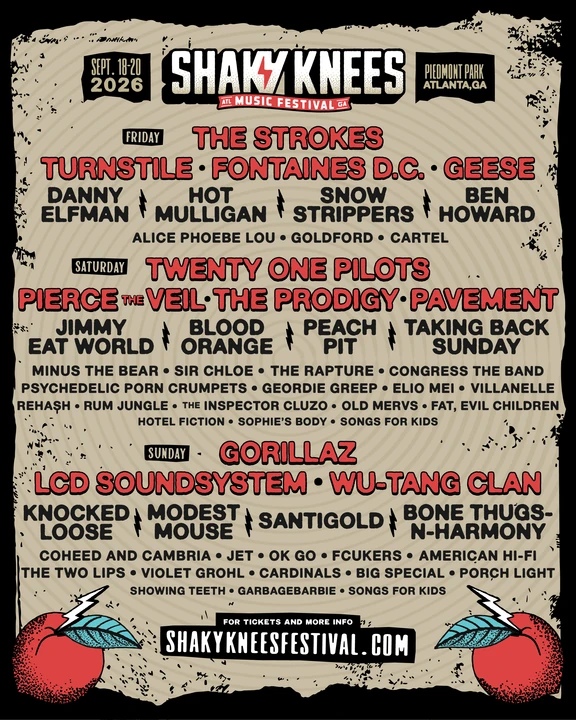 Shaky Knees Festival 2026