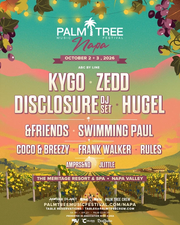 Palm Tree Music Festival Napa 2026