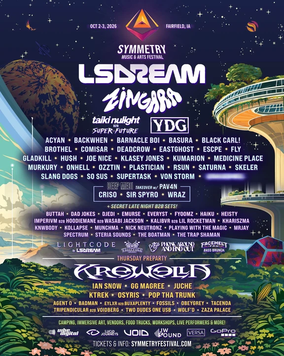 Symmetry Music & Arts Festival 2026