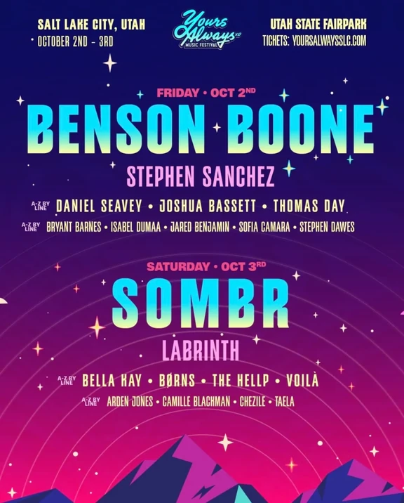 Yours Always Music Festival 2026
