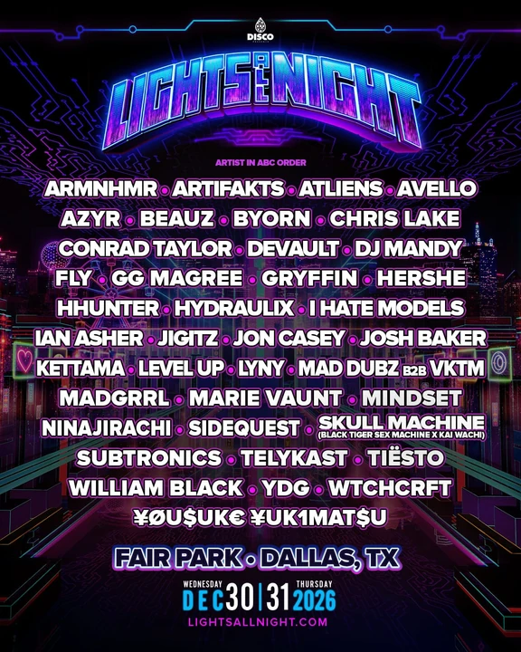 Lights All Night 2026