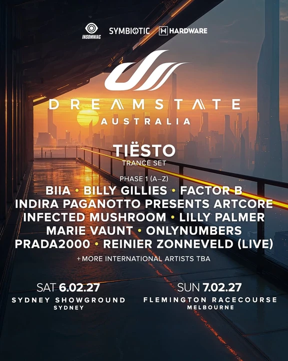 Dreamstate Australia Melbourne 2027