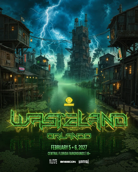 Wasteland Orlando 2027 festival poster