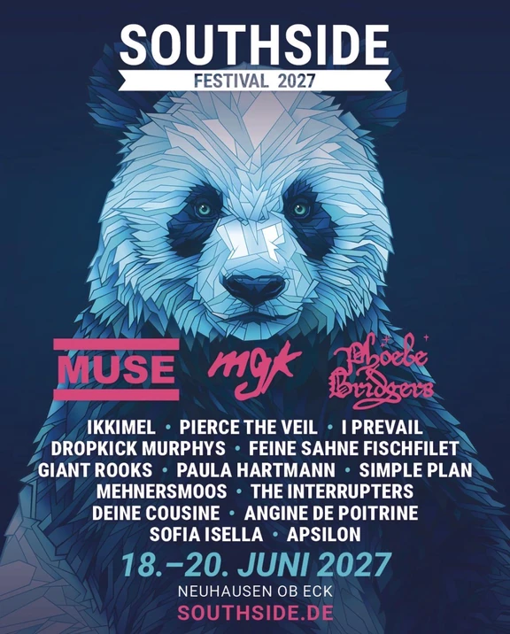 Southside Festival 2027 festival poster