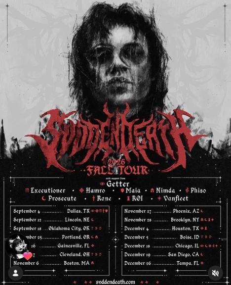 SVDDEN DEATH at The Ivy