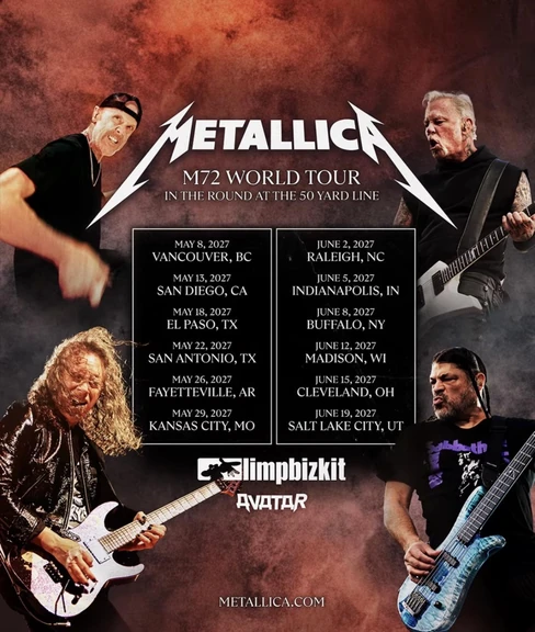 Metallica at Camp Randall Stadium